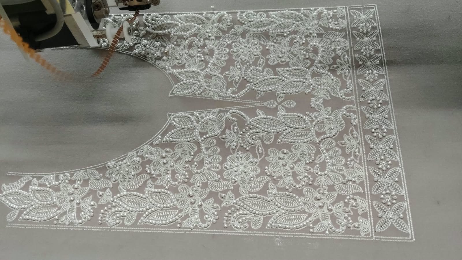 Pearl embroidery 